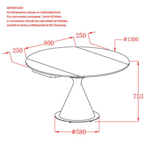 Calisto Extension Dining Table