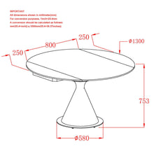 Load image into Gallery viewer, Calisto Extension Dining Table