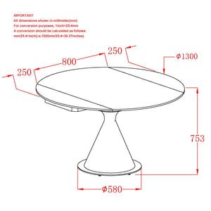 Calisto Extension Dining Table