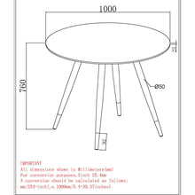 Load image into Gallery viewer, Emery Round Dining Table