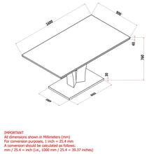 Load image into Gallery viewer, Napoli Dining Table