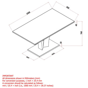 Napoli Dining Table