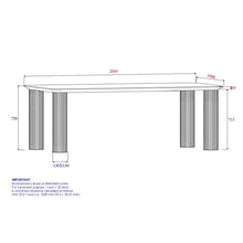 Load image into Gallery viewer, Sangra 79&quot; Dining Table