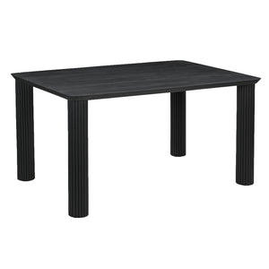 Sangra 59" Dining Table-Black