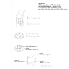 Load image into Gallery viewer, Rowan 26&#39;&#39; Counter Stool