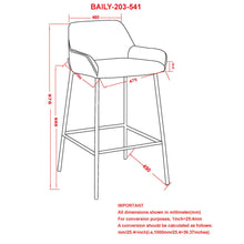 Load image into Gallery viewer, Baily 26&#39;&#39; Counter Stool