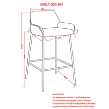 Load image into Gallery viewer, Baily 26&#39;&#39; Counter Stool