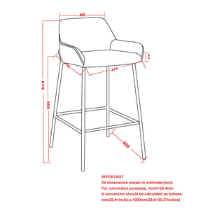 Baily 26'' Counter Stool