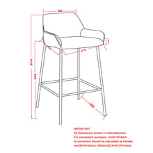 Load image into Gallery viewer, Baily 26&#39;&#39; Counter Stool