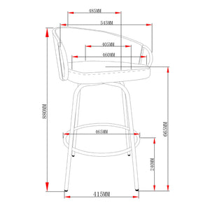 Lavo-26'' Counter Stool