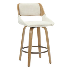 Load image into Gallery viewer, Hudson 26&#39; Fabric Counter Stool