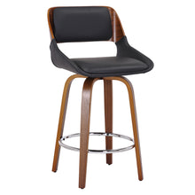 Load image into Gallery viewer, Hudson 26&#39; Counter Stool Pu-Black