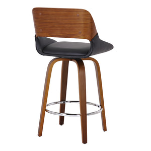 Hudson 26' Counter Stool Pu-Black