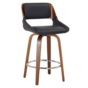 Hudson 26' Counter Stool Pu-Black