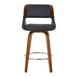 Hudson 26' Counter Stool Pu-Black