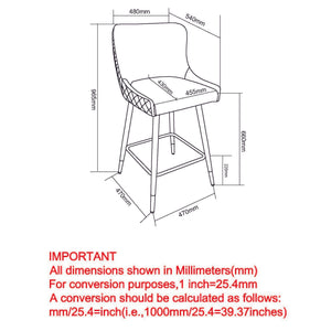 Xander 26'' Counter Stool