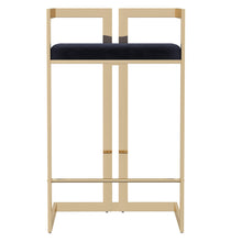 Load image into Gallery viewer, Cosmo 26&#39;&#39; Gold Counter Stool