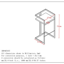 Load image into Gallery viewer, Cosmo 26&#39;&#39; Gold Counter Stool