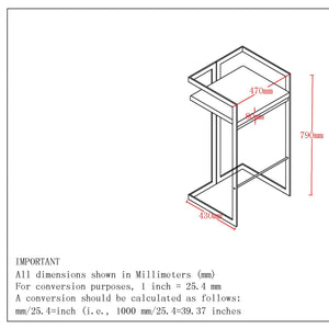 Cosmo 26'' Counter Stool