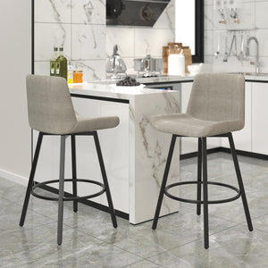 Fern 26'' Fabric Counter Stool