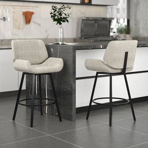 Fraser 26'' Fabric Counter Stool