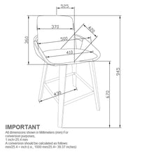 Load image into Gallery viewer, Parker 26&#39; Counter Stool