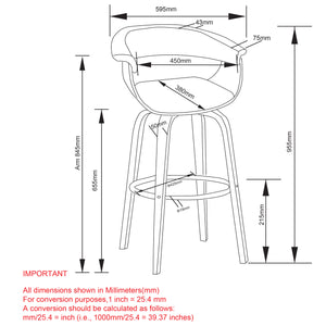 Holt 26" Counter Stool