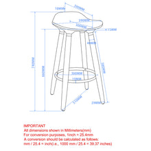 Load image into Gallery viewer, Trex 26&quot; Counter Stool