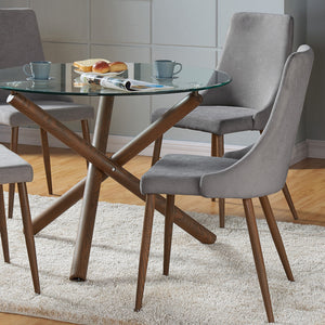 Rocca/Cora Grey Dining Set