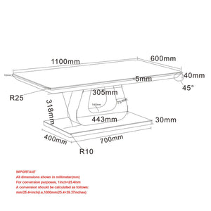 Corvus Coffee Table