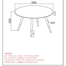 Load image into Gallery viewer, Emery-Round Coffee Table