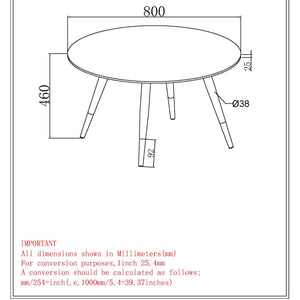 Emery-Round Coffee Table