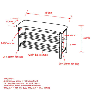 Foster 2-Tier Bench