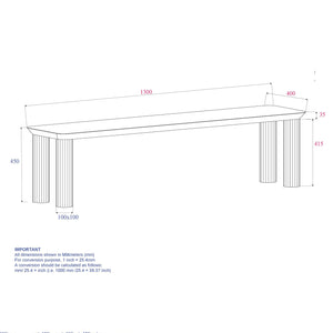 Sangra 51" Bench