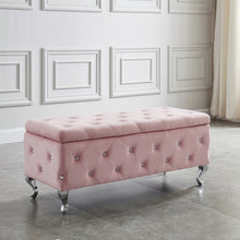 Load image into Gallery viewer, Monique Storage Ottoman