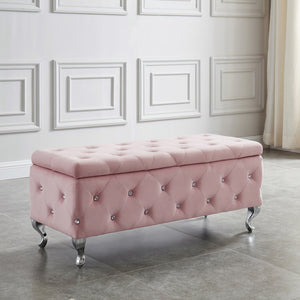 Monique Storage Ottoman