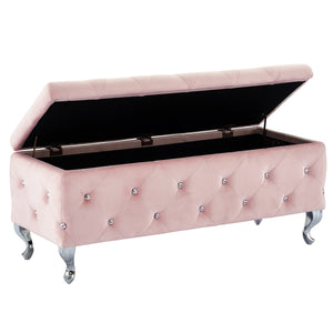 Monique Storage Ottoman