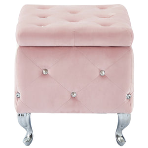 Monique Square Storage Ottoman