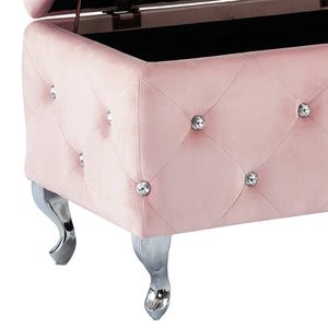 Monique Square Storage Ottoman