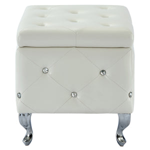 Monique Square Storage Ottoman