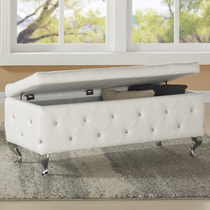 Monique Storage Ottoman