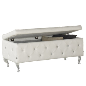 Monique Storage Ottoman