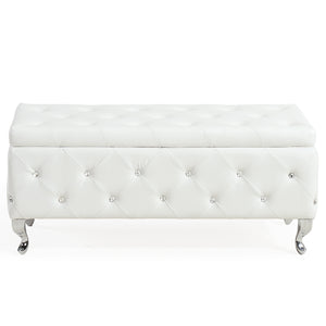 Monique Storage Ottoman