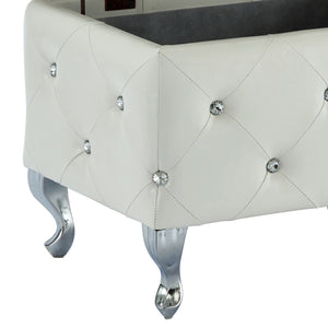 Monique Storage Ottoman