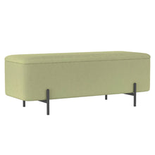 Load image into Gallery viewer, Erzo-Storage Ottoman-Sage