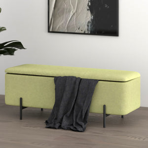 Erzo-Storage Ottoman-Sage