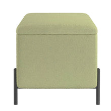 Load image into Gallery viewer, Erzo-Storage Ottoman-Sage