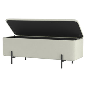 Erzo-Storage Ottoman-Sage