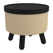 Load image into Gallery viewer, Betsy Storage Ottoman