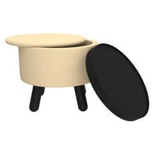 Load image into Gallery viewer, Betsy Storage Ottoman